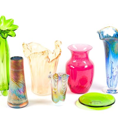 7 Vintage Art Glass Incl. Eric Dandurand