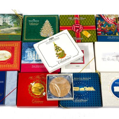 Vintage White House Christmas Ornaments