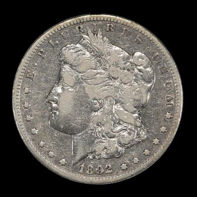 Sale Photo Thumbnail #221: 1892-CC Carson City Silver Dollar