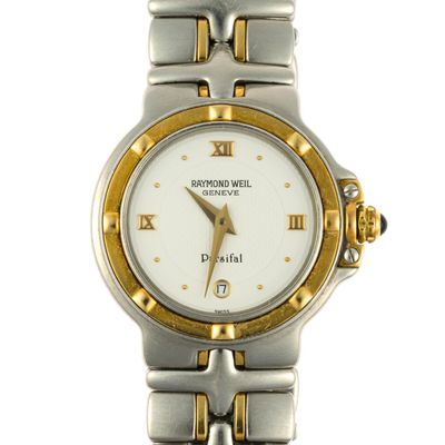 Raymond Weil Parcifal 18K Gold and Stainless Woman's Watch