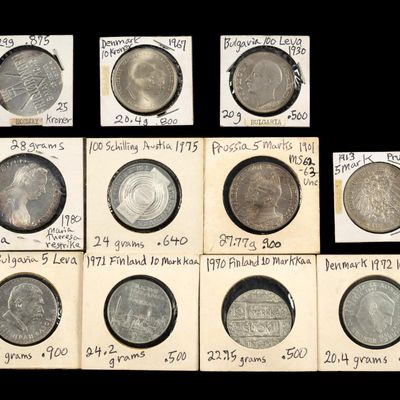 Sale Photo Thumbnail #177: Uncirculated And Proof Silver European Coins