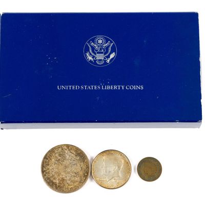 Sale Photo Thumbnail #412: U.S. Coins Incl. Silver Dollars