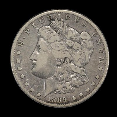 Sale Photo Thumbnail #220: 1889-CC Carson City Silver Dollar