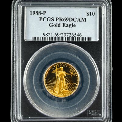 Sale Photo Thumbnail #374: 1988 Ten Dollar Gold PCGS