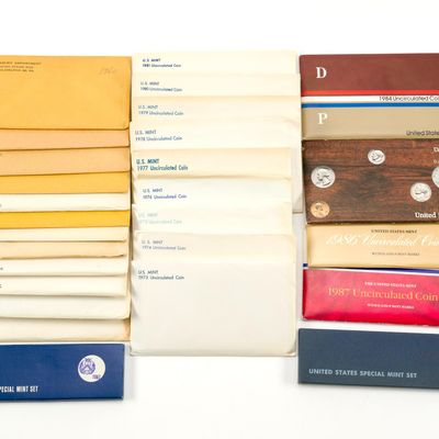 Sale Photo Thumbnail #329: Twenty Seven Mint Sets Including Silver
