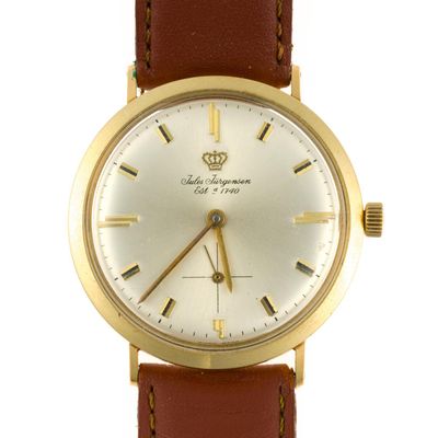 14K Gold Jules Jurgensen Wrist Watch