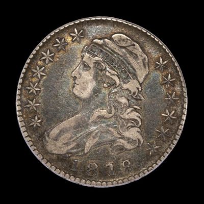 Sale Photo Thumbnail #323: 1818/7 Capped Bust Half Dollar