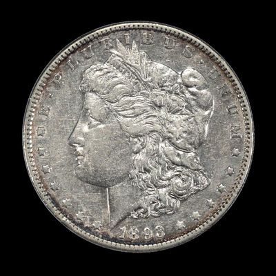 Sale Photo Thumbnail #223: 1893 Philadelphia Mint Silver Dollar