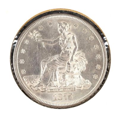 Sale Photo Thumbnail #251: Uncirculated 1877 Trade Dollar