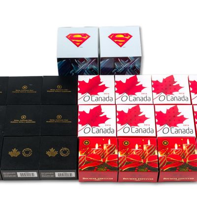 Sale Photo Thumbnail #393: Twenty Two Pure Silver 2013 Canada Commemorative Coins