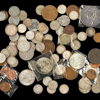 Sale Photo Thumbnail #348: World Coins Including Silver