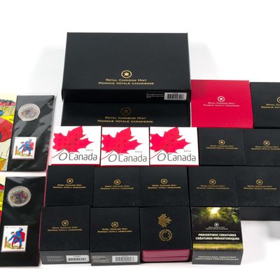 Sale Photo Thumbnail #403: 2013 Commemorative Canada Coins Coins Including Pure Silver