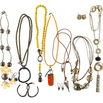 Artisan Jewelry with Sterling Silver and Gemstones