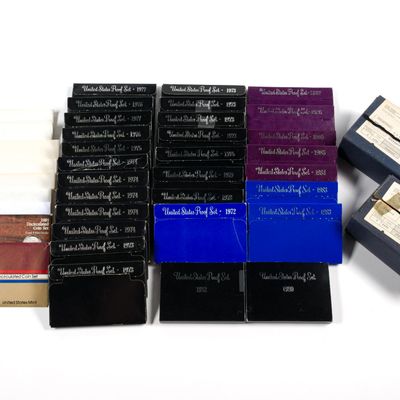 Sale Photo Thumbnail #337: Thirty Nine Proof Sets And Nine Mint Sets