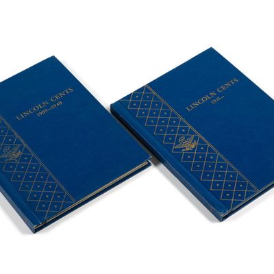 Sale Photo Thumbnail #210: Two Book Set Lincoln Wheat Sets