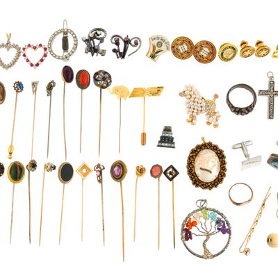 Vintage and Antique Jewelry Incl. Gold