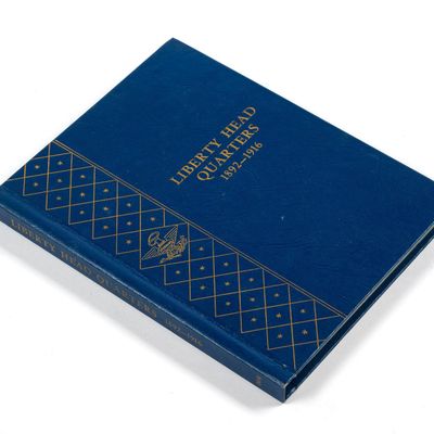 Sale Photo Thumbnail #206: Partial Barber Silver Quarters Book