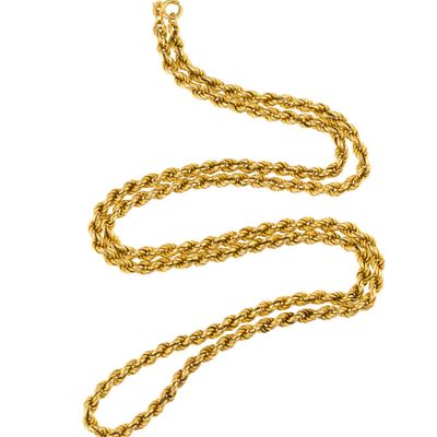 10K Gold Chain Necklace