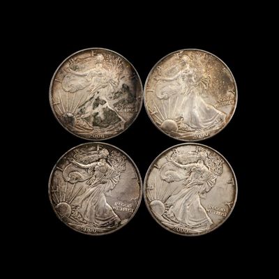 Sale Photo Thumbnail #333: American Eagle Silver Dollars