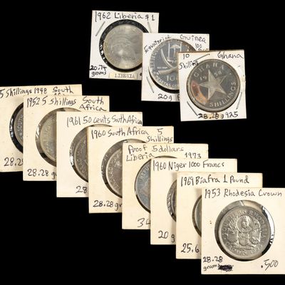 Sale Photo Thumbnail #175: Uncirculated And Proof Silver Coins Of Africa