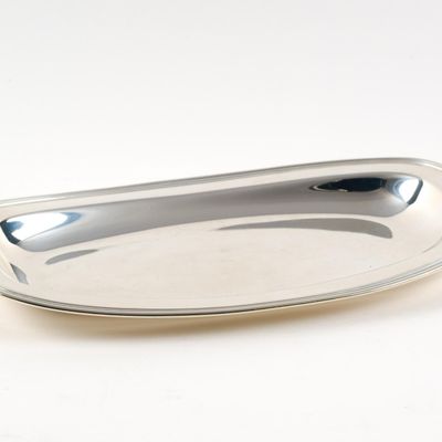 Sale Photo Thumbnail #427: Wallace Sterling Silver Bread Platter or Celery Tray
