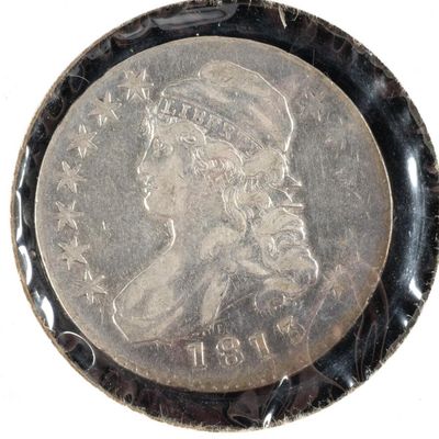 Sale Photo Thumbnail #250: 1813 Capped Bust Half Dollar