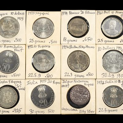 Sale Photo Thumbnail #178: Uncirculated And Proof Silver Asian Coins
