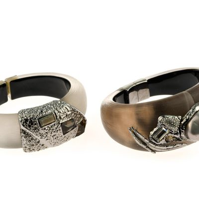 2 Alexis Bittar Bangle Bracelets