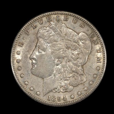 Sale Photo Thumbnail #228: 1894-S San Francisco Mint Silver Morgan Dollar