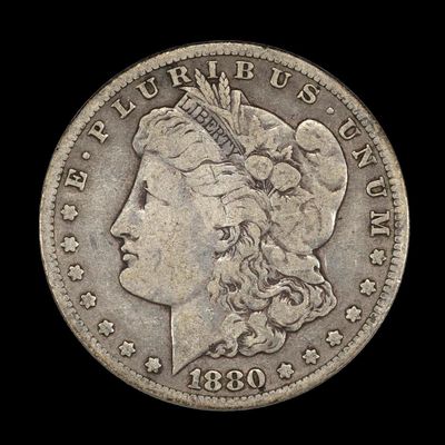 Sale Photo Thumbnail #217: 1880-CC Carson City Silver Dollar