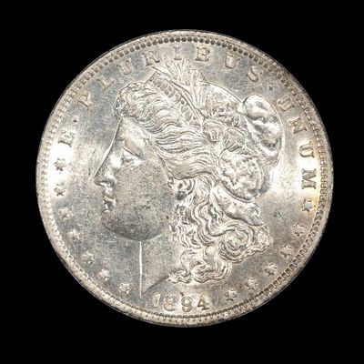 Sale Photo Thumbnail #227: 1894 Philadelphia Mint Silver Morgan Dollar