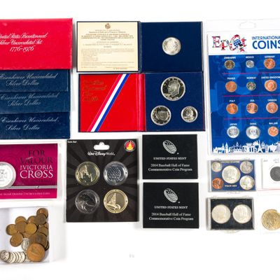 Sale Photo Thumbnail #319: Coins, US Mint Silver Sets, Medallions