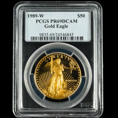 Sale Photo Thumbnail #377: 1989 Fifty Dollar Gold PCGS