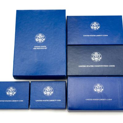 Sale Photo Thumbnail #328: Prestige And Liberty Silver Commemorative Sets