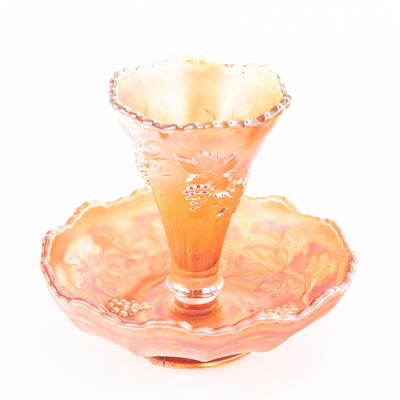 Sale Photo Thumbnail #105: Carnival Glass: Fenton Vintage Epergne