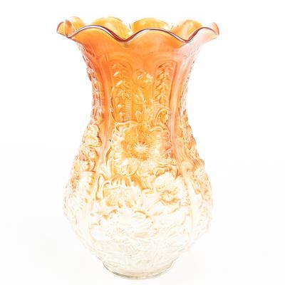 Sale Photo Thumbnail #5: Carnival Glass: Imperial Poppy Show Vase