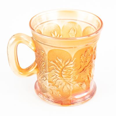 Sale Photo Thumbnail #136: Northwood Dandelion Knights Templar Marigold Mug