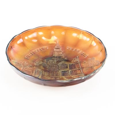 Sale Photo Thumbnail #24: Carnival Glass: Millersburg Courthouse Bowl