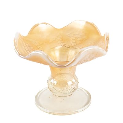 Sale Photo Thumbnail #27: Carnival Glass: Westmoreland Wisteria & Band Vase