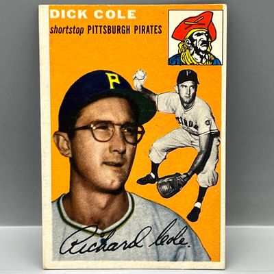 1954 Topps Dick Cole #84