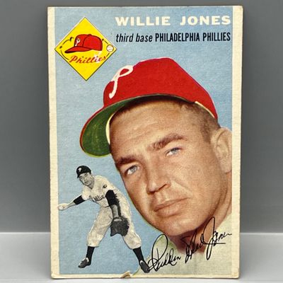 1954 Topps Willie Jones #41