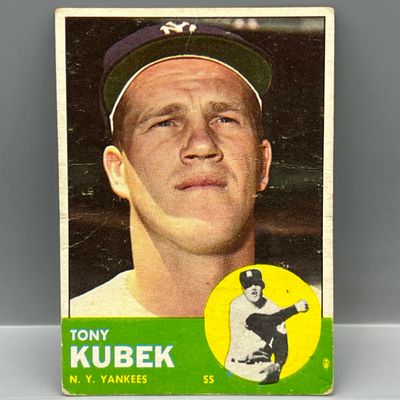 1963 Topps Tony Kubek #20