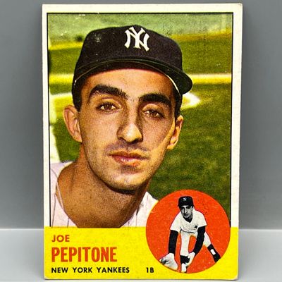 1963 Topps Joe Pepitone #183
