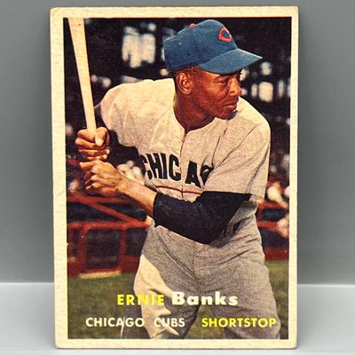 1957 Topps Ernie Banks #55
