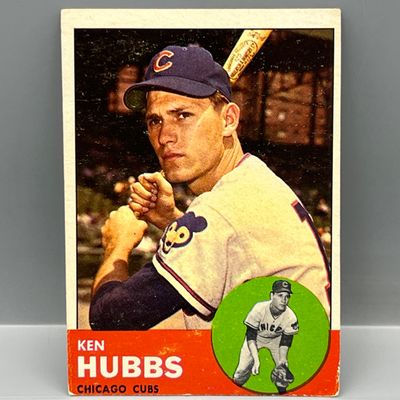 1963 Topps Ken Hubbs #15