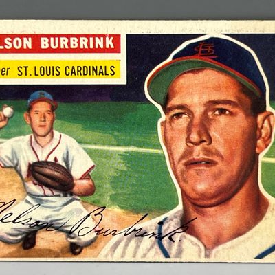 1956 Topps Nelson Burbrink #27