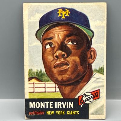 1953 Topps Monte Irvin #62