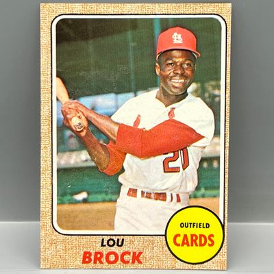 1968 Topps Lou Brock #520