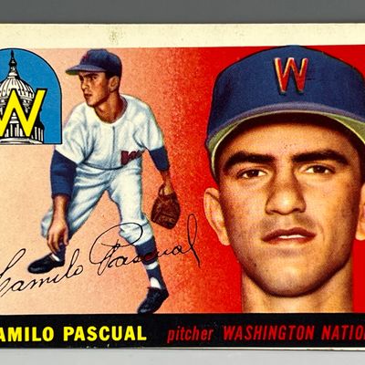 1955 Topps Camilo Pascual RC #84
