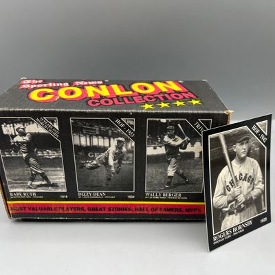 1991 The Sporting News Conlon Collection Baseball Complete Set